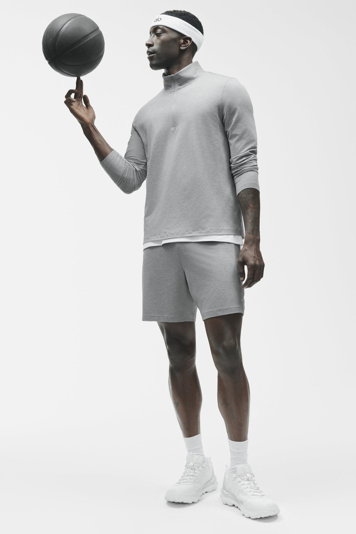 Conquer 1/4 Zip Reform Long Sleeve - Vintage Athletic Heather