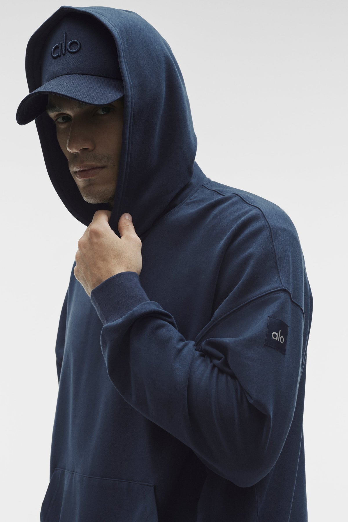 Double Take Hoodie - Navy