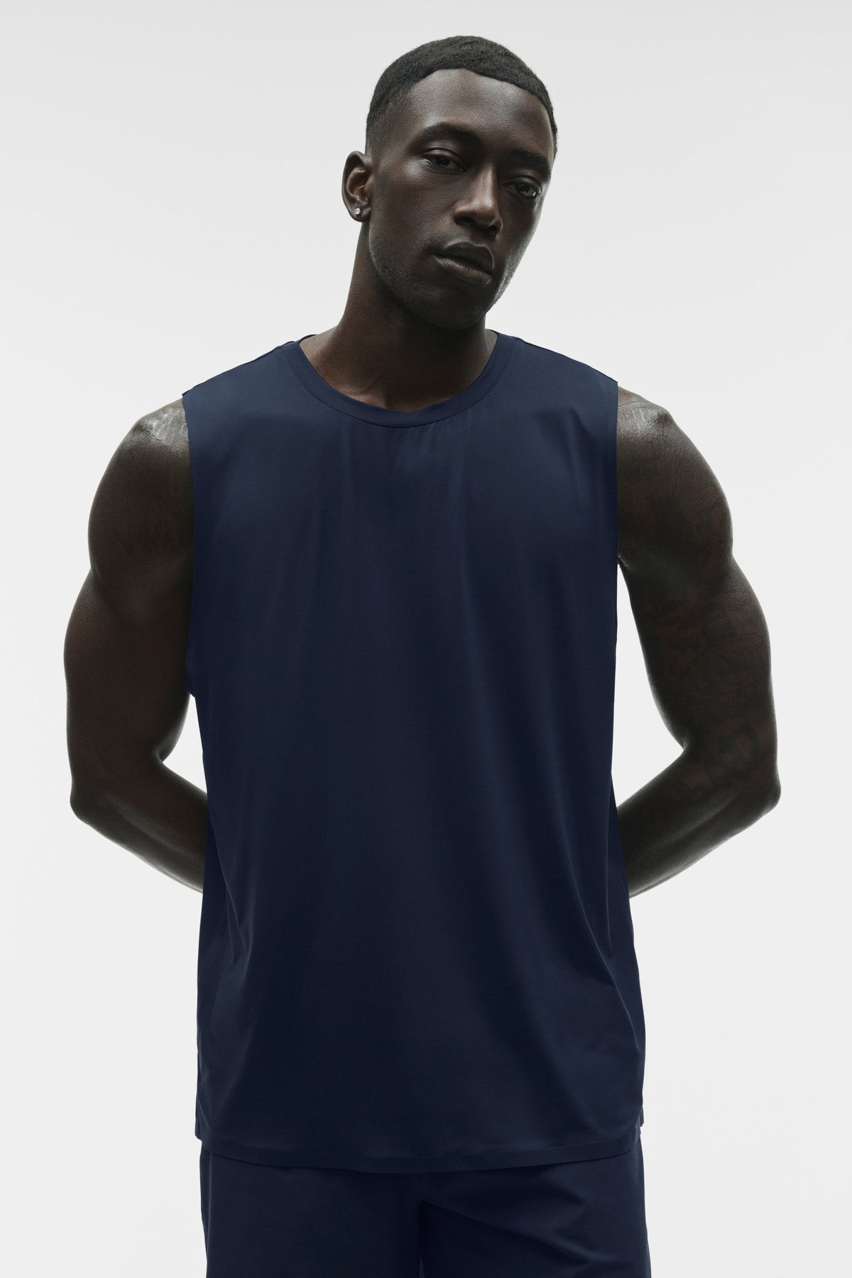 Idol Muscle Tank - Navy