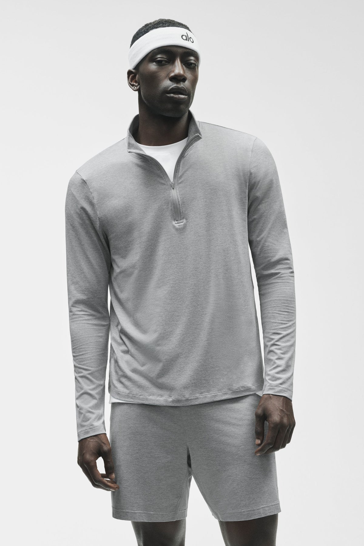 Conquer 1/4 Zip Reform Long Sleeve - Vintage Athletic Heather