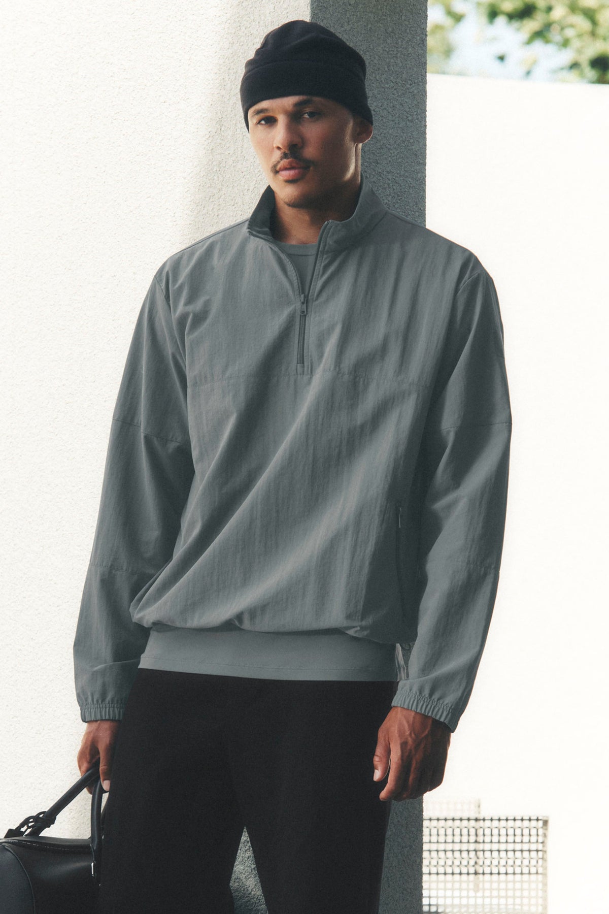 Light Weight Takeaway Track Pullover - Monument