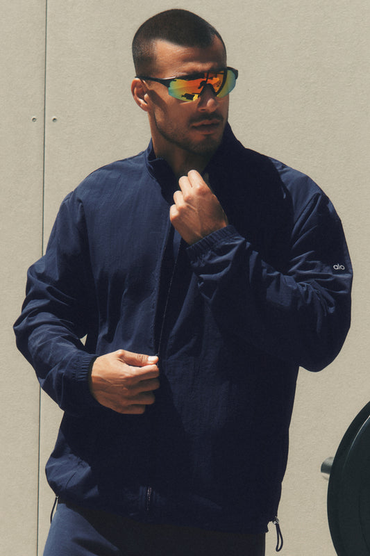 Takeaway Track Full Zip Jacket - Navy