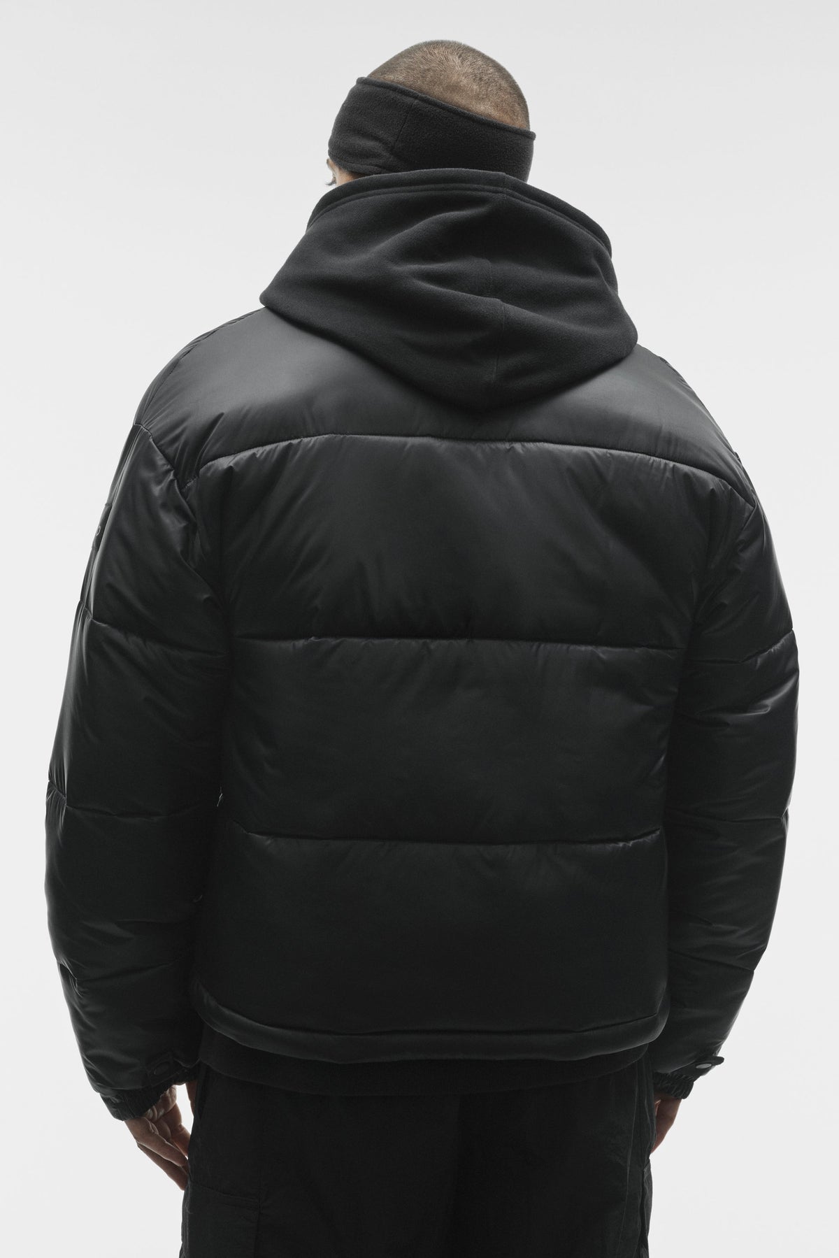 Cold Front Puffer Jacket - Black