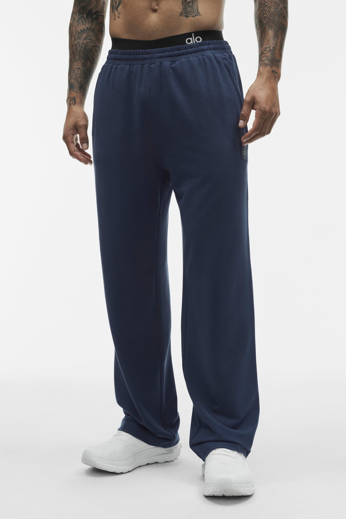 Double Take Straight Leg Pant - Navy
