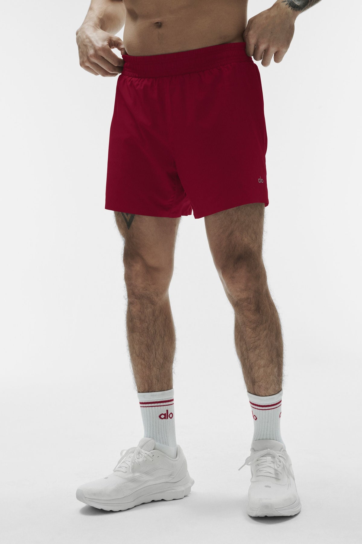 5" Adapt Running Short - Garnet