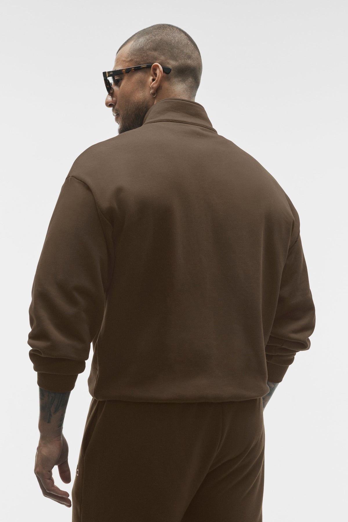 Accolade 1/4 Zip Pullover - Espresso