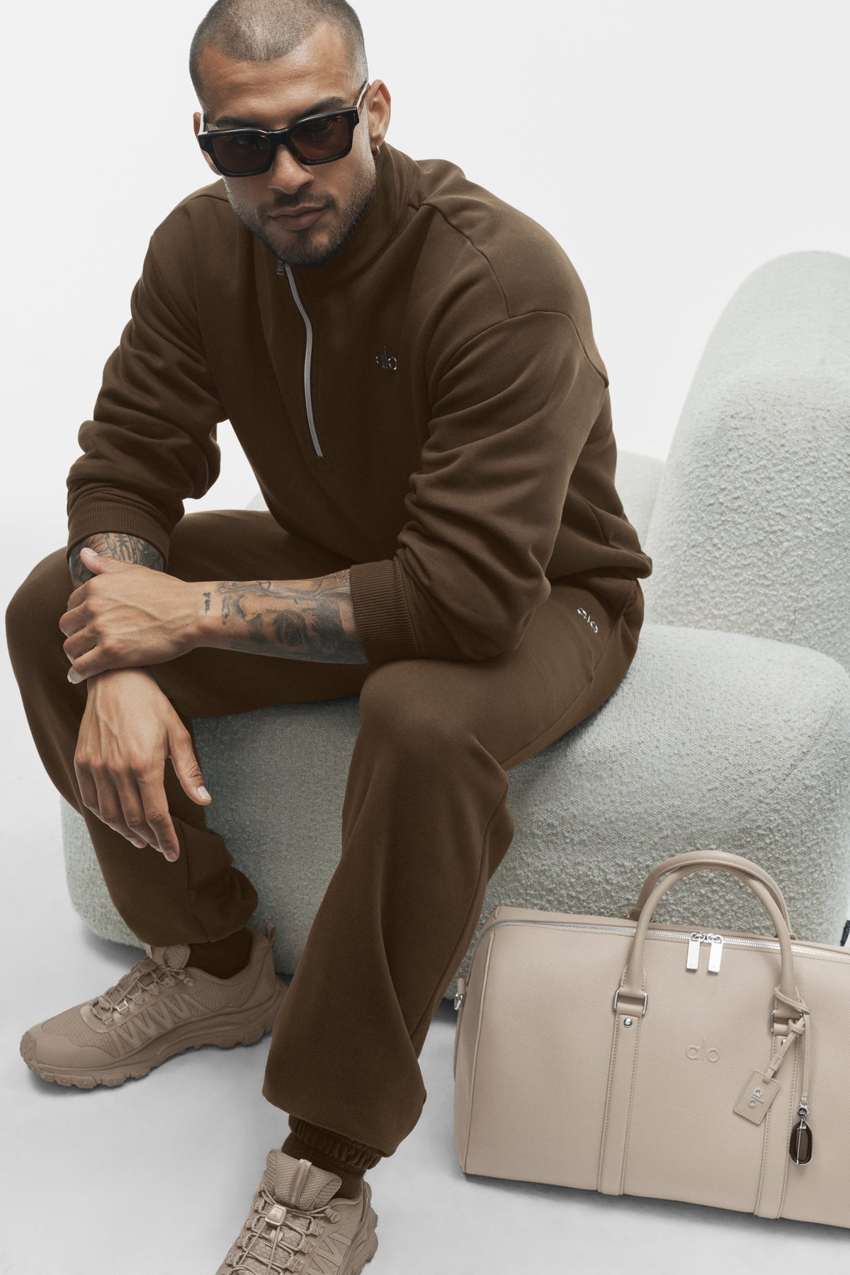 Accolade 1/4 Zip Pullover - Espresso