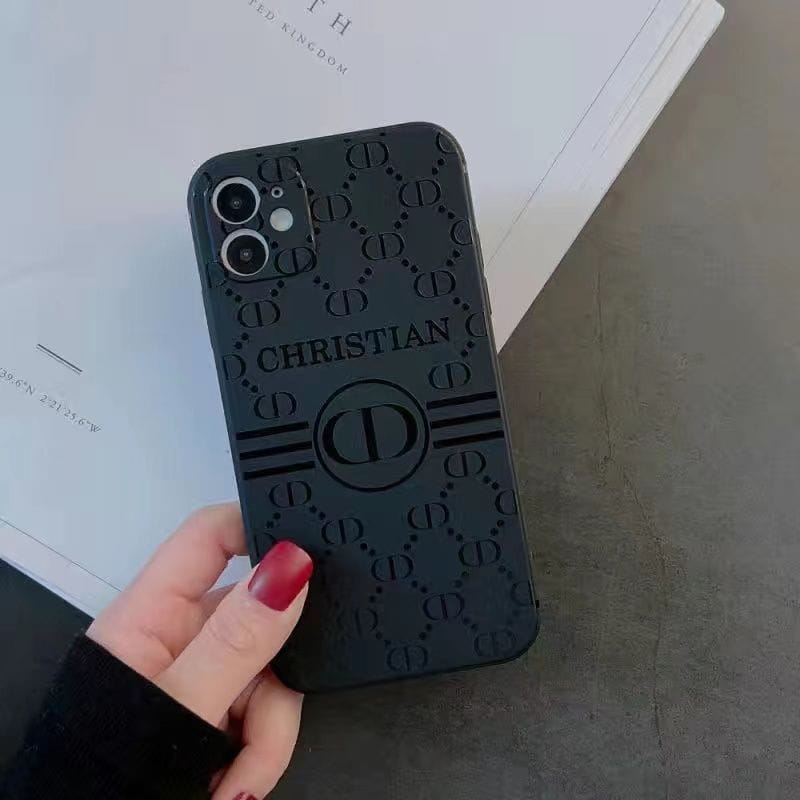LV Luxury Monogram Leather Case for iPhone 13-18 Pro & Pro Max